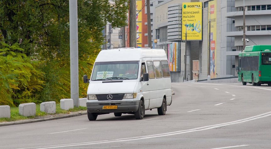 Маршрутка № 98 Дніпро