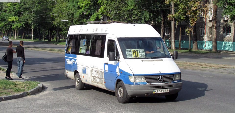 Маршрутка № 127 Дніпро