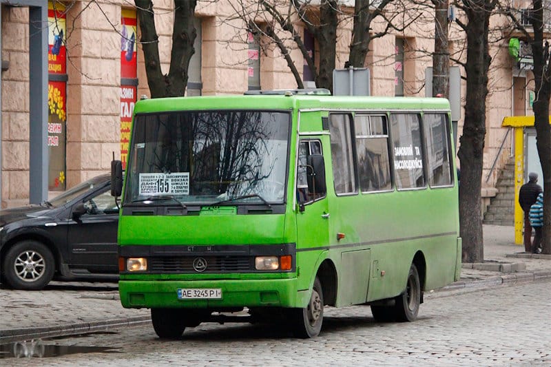 Маршрутка № 155 Дніпро