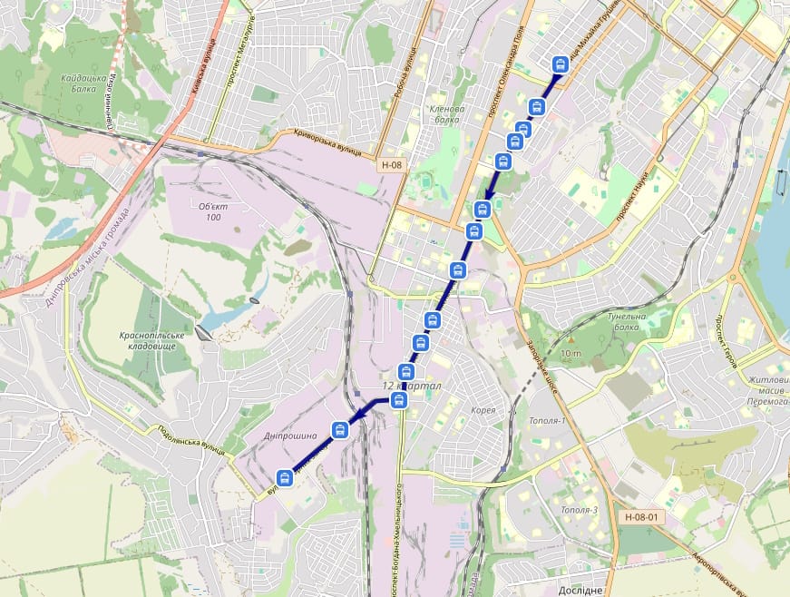 Трамвай 16 Дніпро