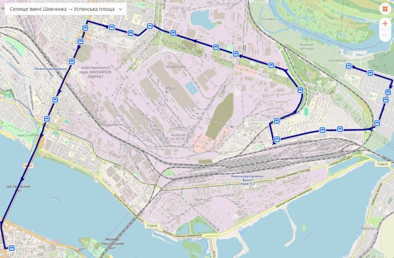 Маршрутка № 98 Дніпро