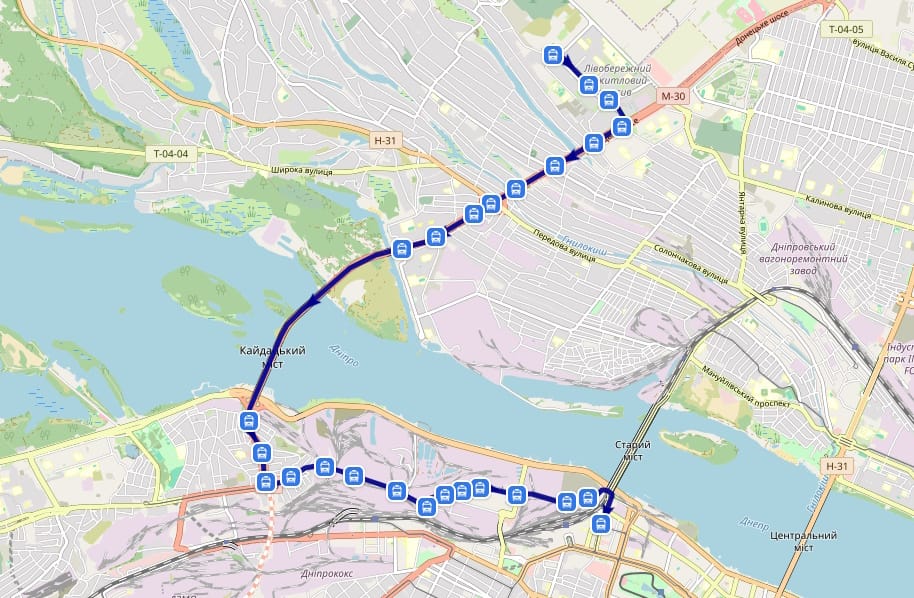 Трамвай 19 Дніпро