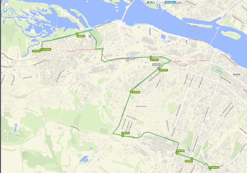 Маршрутка № 156 Дніпро