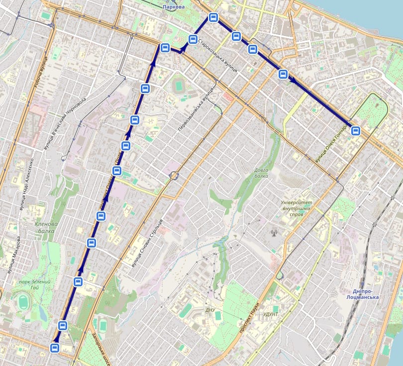 Тролейбус 1 Дніпро