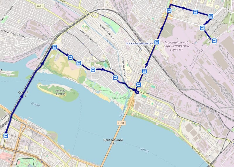 Тролейбус 15 Дніпро