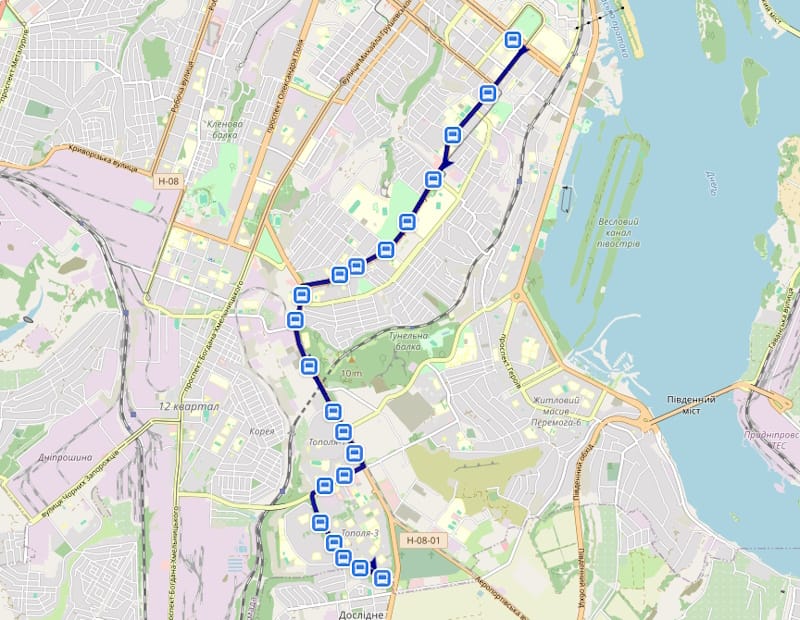 Тролейбус 16 Дніпро
