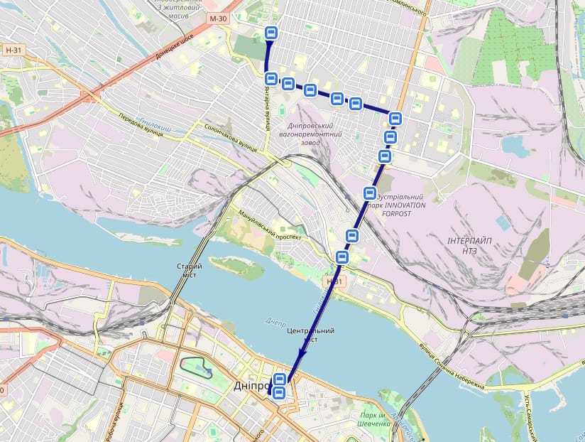 Тролейбус 17 Дніпро