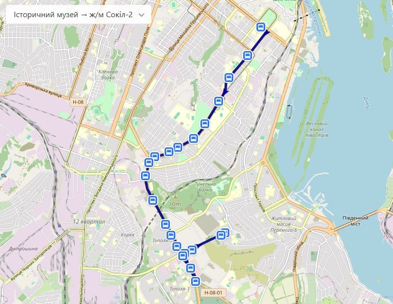 Тролейбус 21 Дніпро