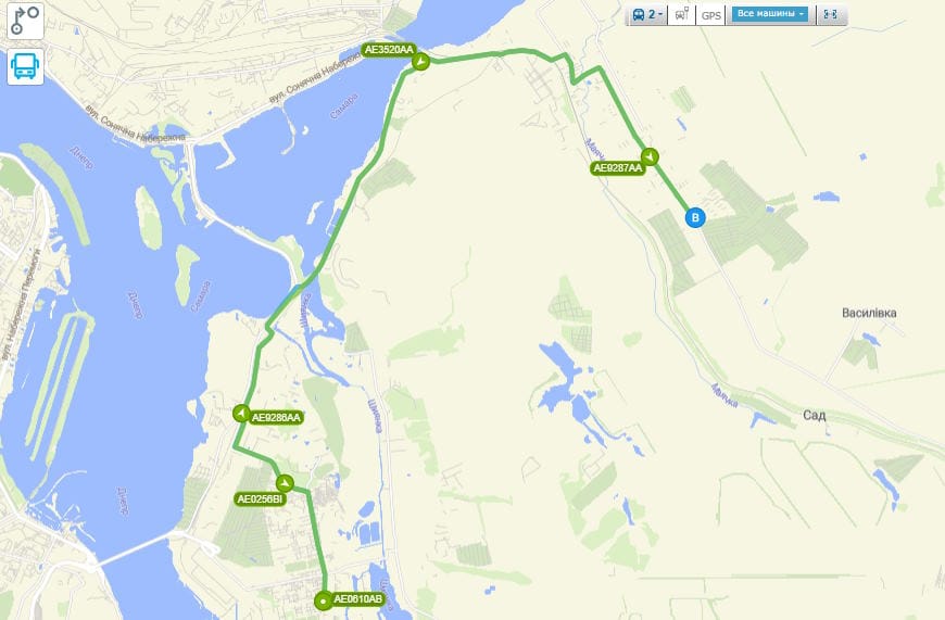 Маршрутка №2 Дніпро