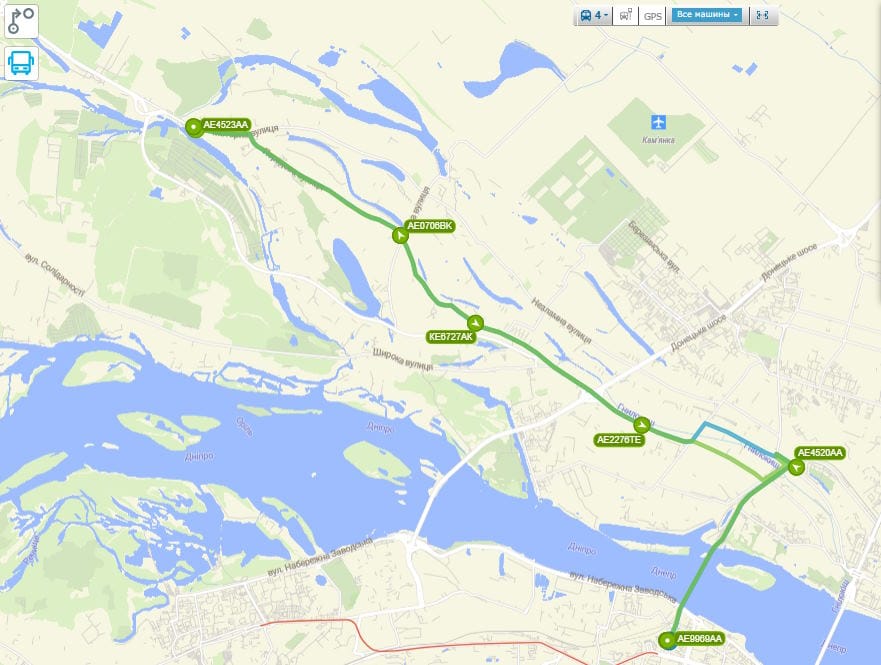 Маршрутка № 4 Дніпро