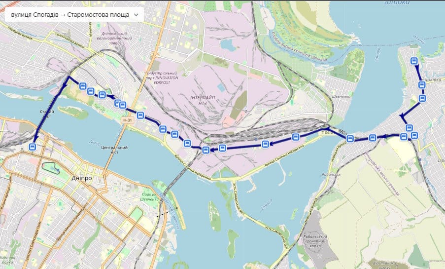 Маршрутка № 27 Дніпро