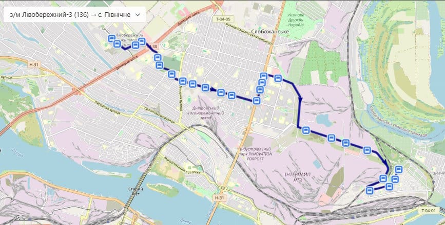 Маршрутка № 37 Дніпро