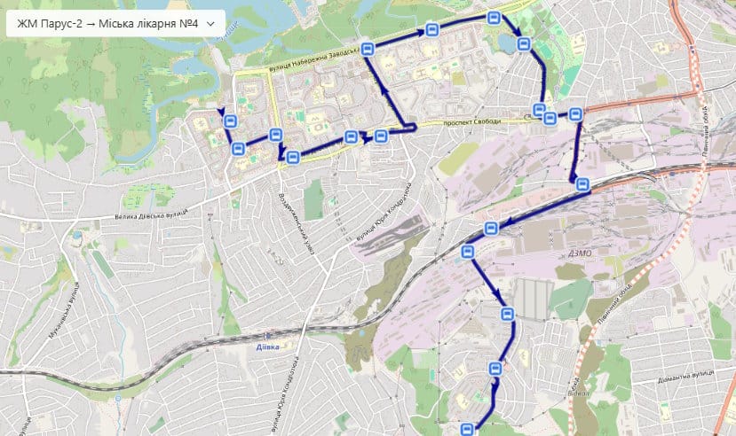 Маршрутка № 39 Дніпро