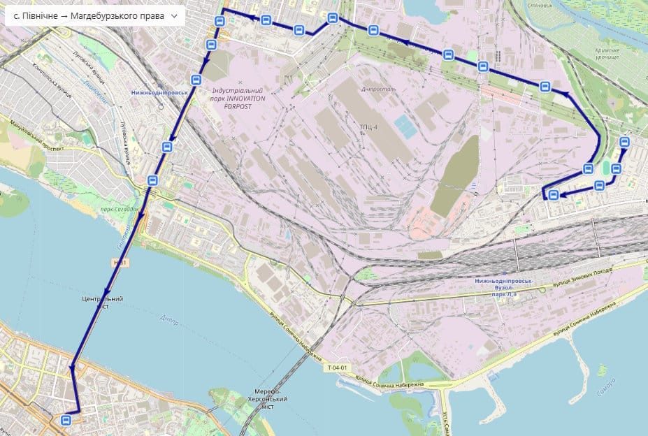 Маршрутка № 43 Дніпро