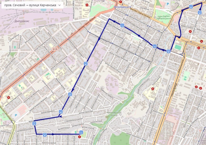 Маршрутка № 44 Дніпро