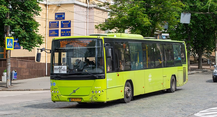 Маршрутка № 101А в Днепре