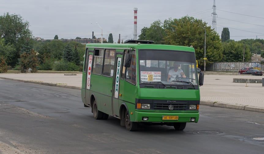 Маршрутка № 108 в Днепре