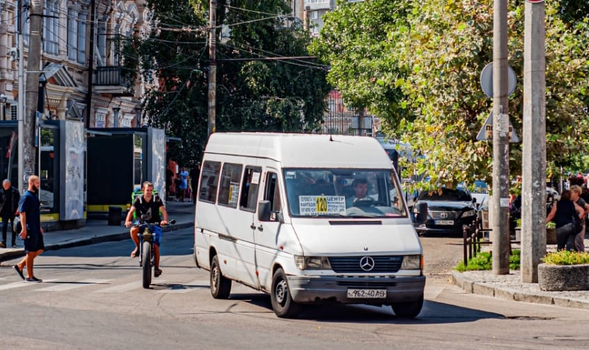 Маршрутка № 120 в Днепре