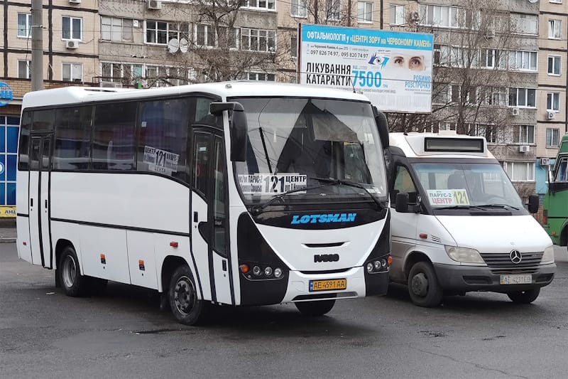 IMG_01 Маршрутка № 121 в Днепре