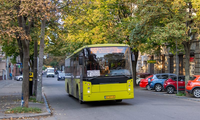 Маршрутка № 146Б в Днепре