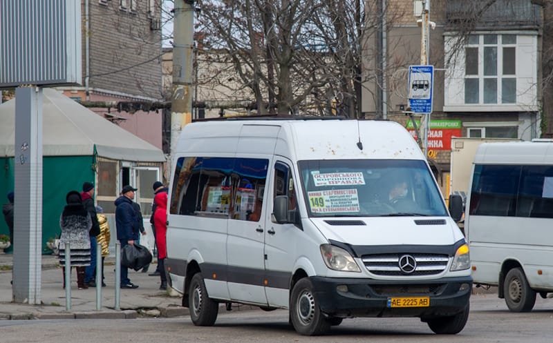 Маршрутка № 149 в Днепре