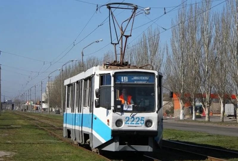 Трамвай 19 в Днепре