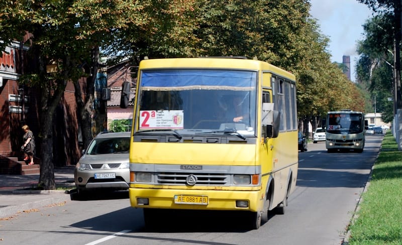 Маршрутка 2А Каменское