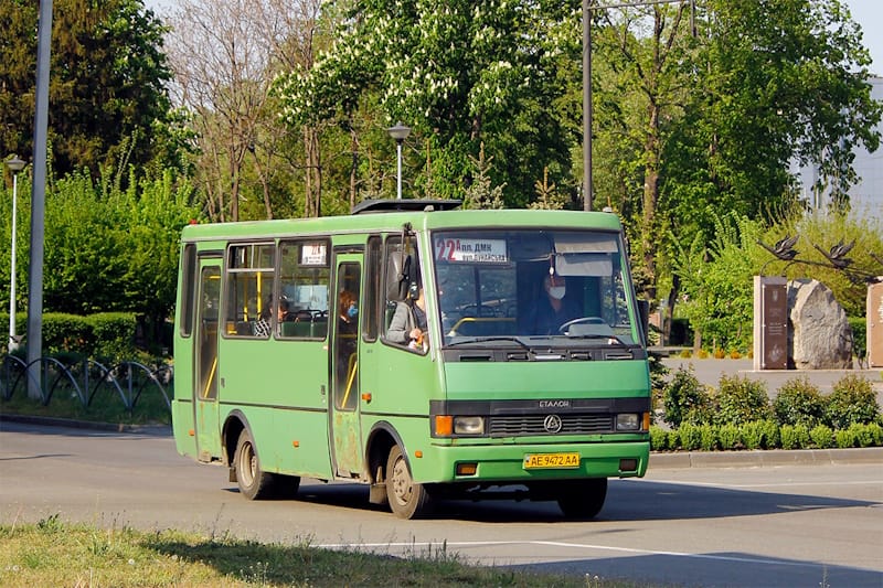 Маршрутка 22А Каменское