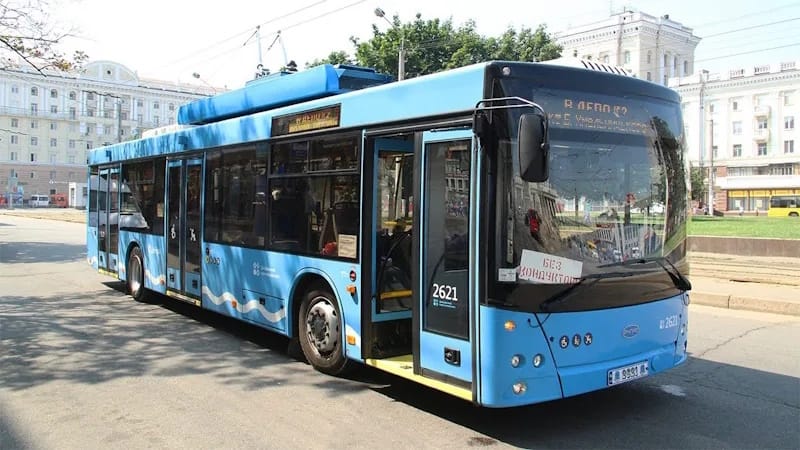 Троллейбус Б в Днепре