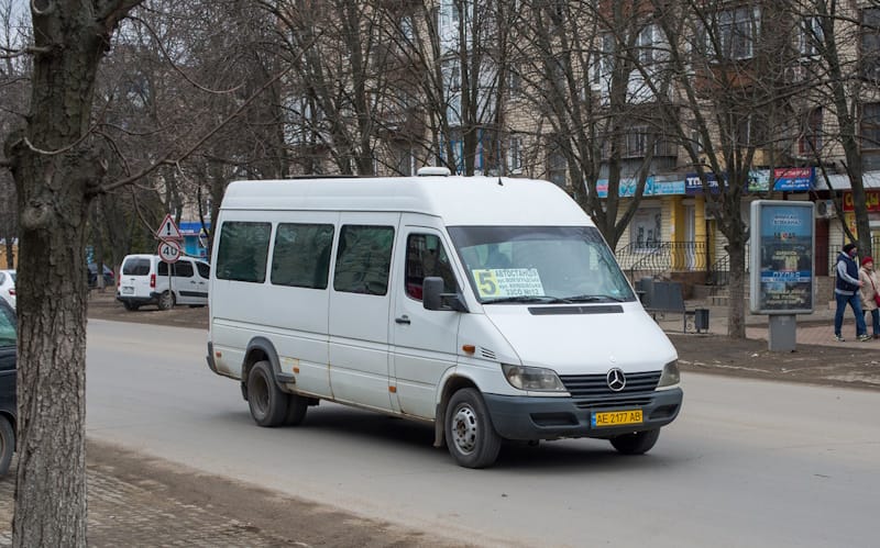 Маршрутка № 5 в Днепре