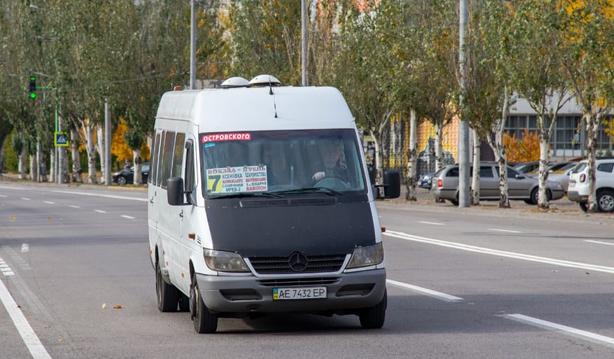 Маршрутка № 7 в Днепре