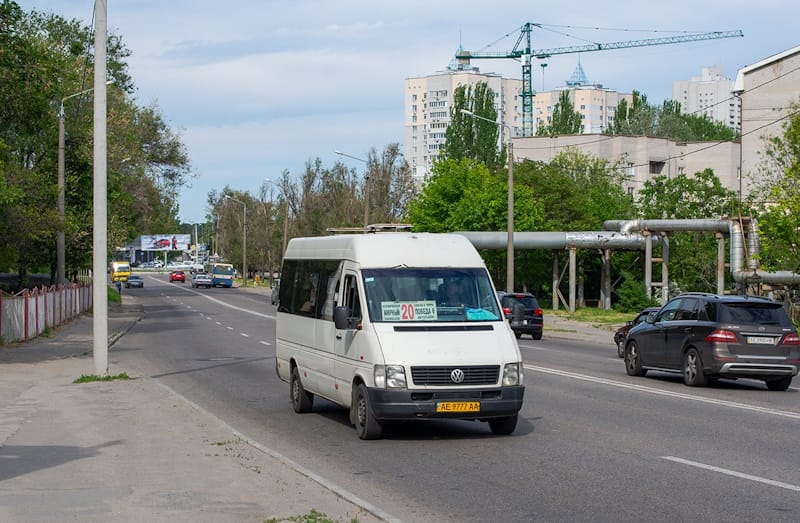Маршрутка № 20 в Днепре