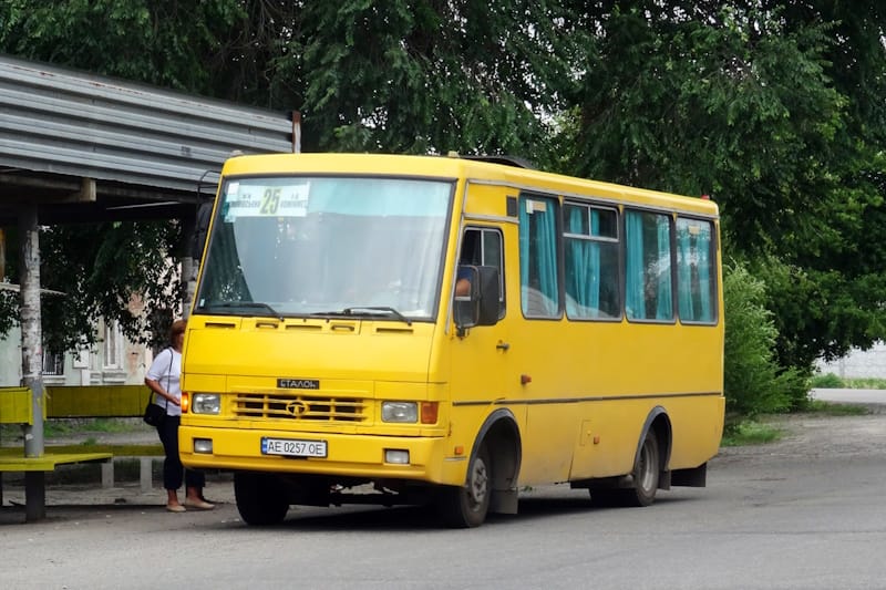 Маршрутка № 25 в Днепре