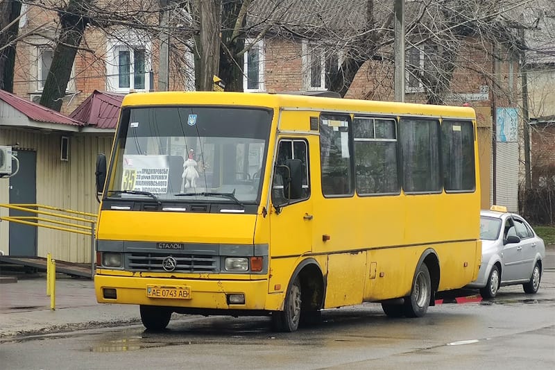 Маршрутка № 35 в Днепре