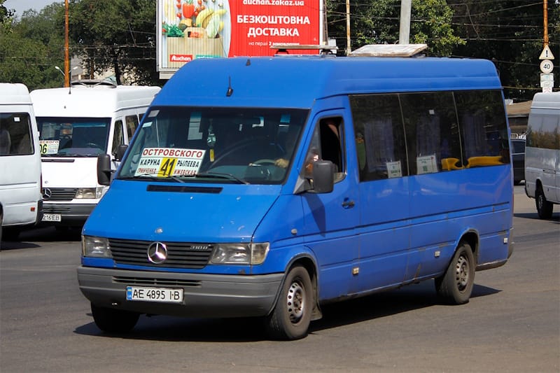 Маршрутка № 41 в Днепре