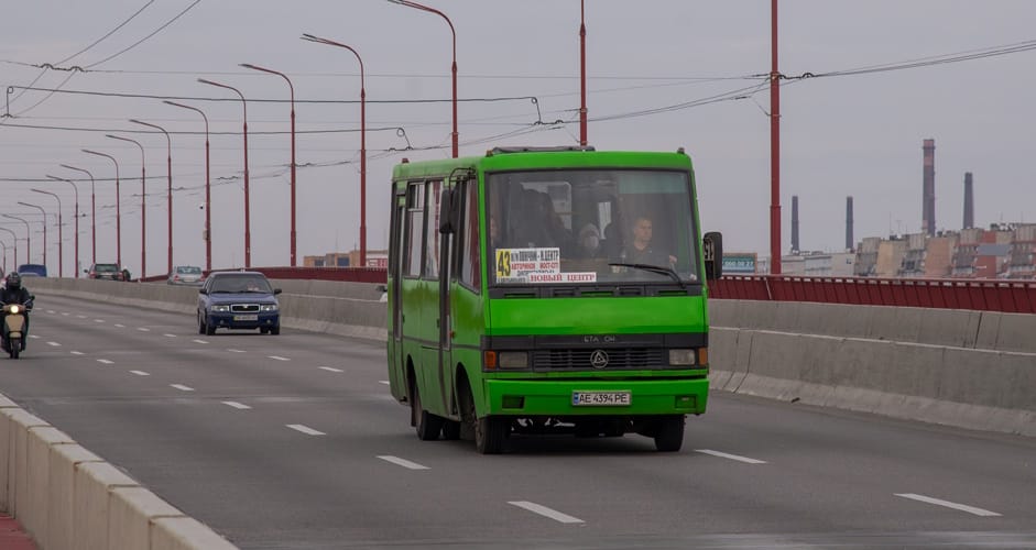IMG_01 Маршрутка № 43 в Днепре