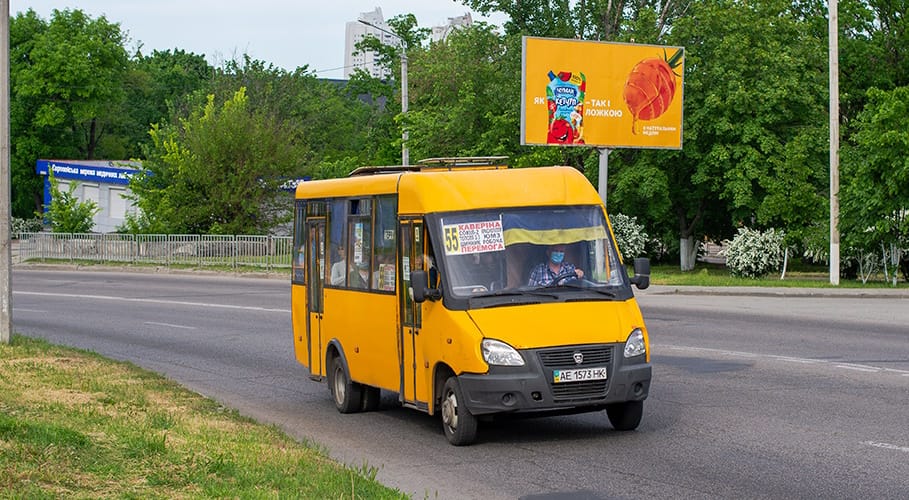 IMG_01 Маршрутка № 55 в Днепре