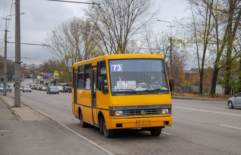 IMG_01 Маршрутка № 73 в Днепре