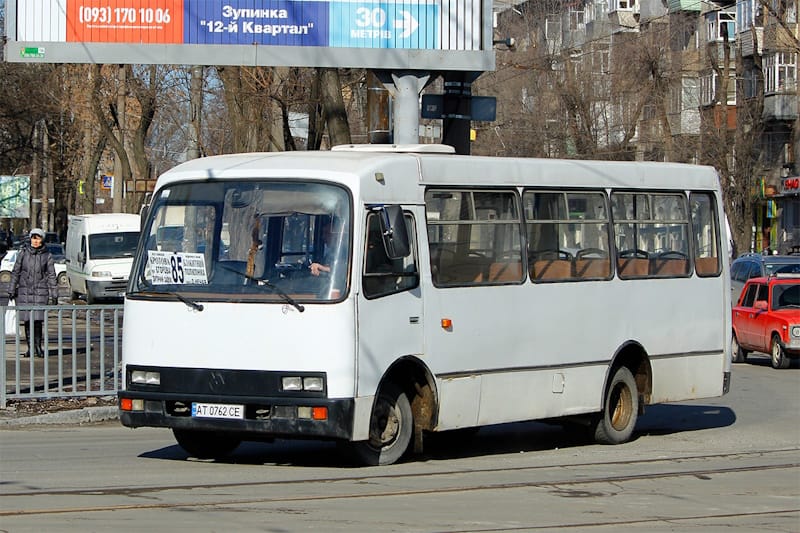 Маршрутка № 85 в Днепре