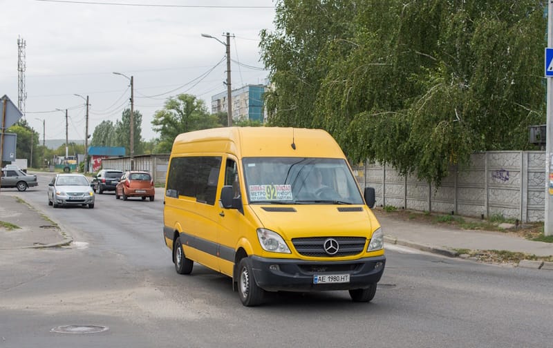 Маршрутка № 92 в Днепре