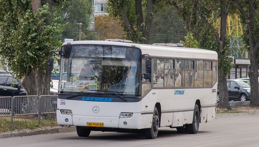 Маршрутка № 95А в Днепре