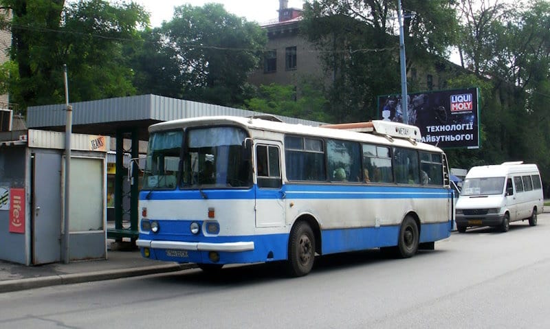 Маршрутка № 96 в Днепре