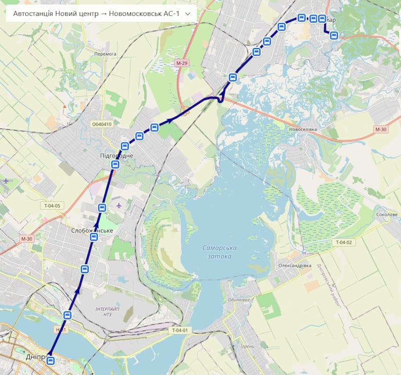 Днепр - Самар