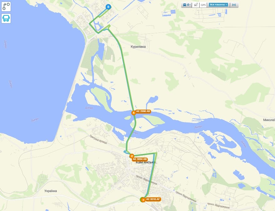 Маршрутка 4 Каменское