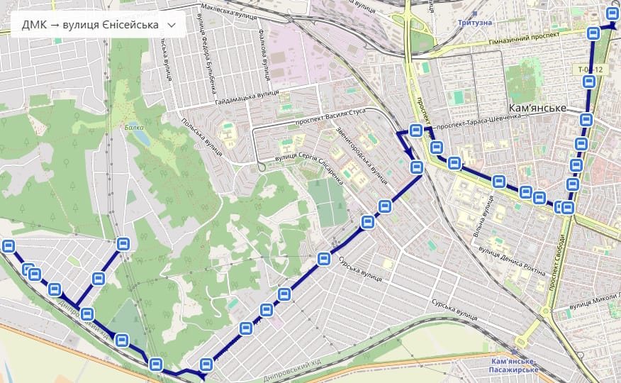 Маршрутка 8 Каменское