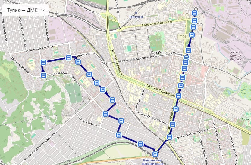 Маршрутка 11 Каменское