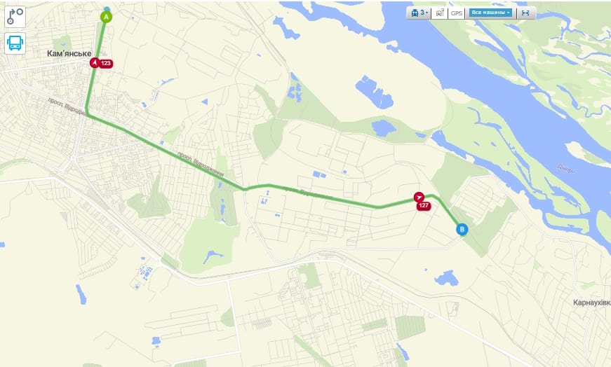 Трамвай 3 Каменское