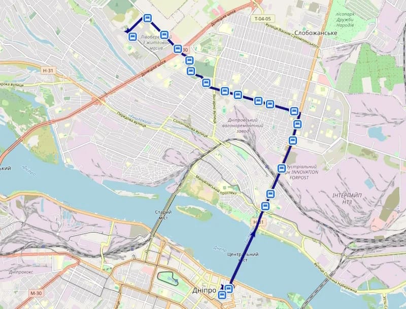 Троллейбус 20 в Днепре