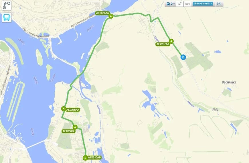 Маршрутка №2 в Днепре