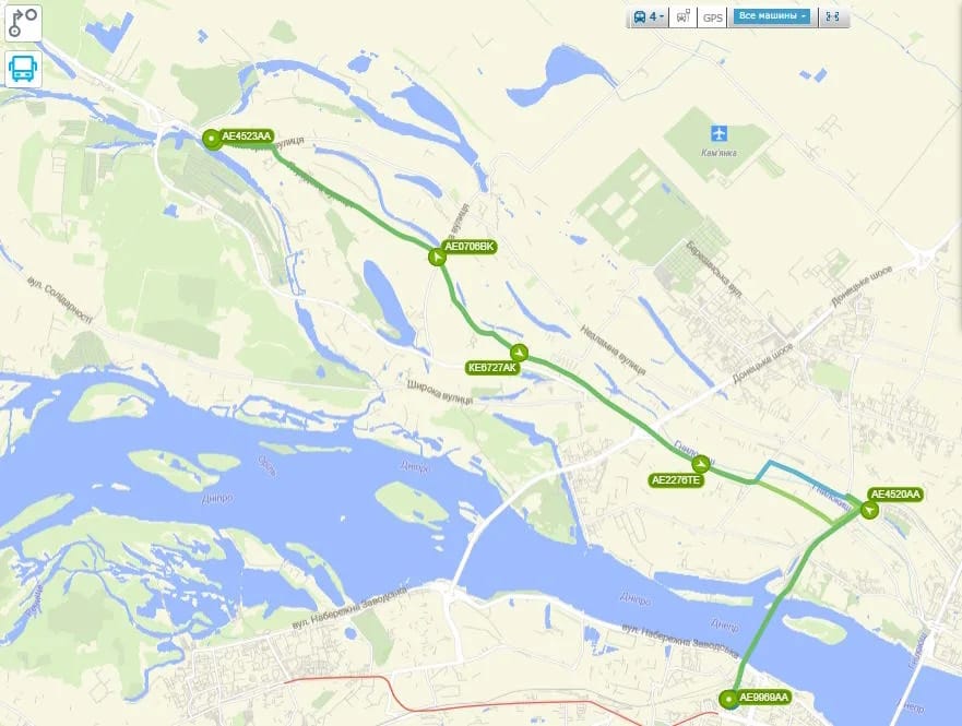 Маршрутка № 4 в Днепре